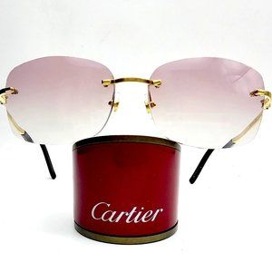 Luxury Cartier Blue Sapphire Glasses 17309